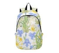 Cute Animal Print Backpack for Women Casual Delicate Floral Sleep Personal Item Travel Bag Delicate Floral Dreams, 12.2 x 7.5 x 19.3 inch, Classic, Delicate Floral Dreams, Delicate Floral Dreams, 12.2