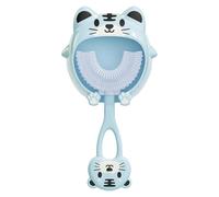 Cute Animal Shape Teething Toys - Baby Teether Training Toothbrush | U-Shaped Children's Toothbrush | Training Toothbrush and Easy-Hold Handle | Whole Mouth Manual Training Tooth Brush for Babies