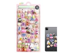 Cute Animal Stickers | 3D Cute Luminous Toy,Cartoon Animals Decorations - for Notebooks Pencil Cases Water Cups School Classroom Reward Party Craft Creation Birthday