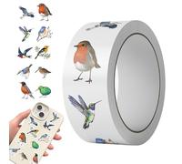 Cute Animal Stickers, 500 Pieces/Roll Bird Sticker - Stickers For Envelopes - For Children Luggage Card On Skateboard Snowboard Scrapbook Phone Bottle
