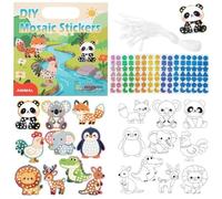 Cute Animal Stickers, Kids Art Decals, Creative Graphic Label Collection