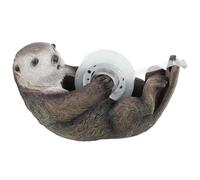 Cute Animal Tape Dispenser Tape Roll Holder Home Office School Supplies Resin Desktop Tape Cutter Desk Decor Kids Wrapping Gifts Novelty Clear Tape Dispenser