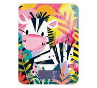 Cute Animal with Flower in The Jungle Waterproof Food Scales for Kitchen 11lb/0.18oz, 5kg/5g Kitchen Essential Scale with 4 Unit for Roasting Weight Loss Baking (Batteries not Included)