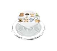 Cute Animal Wordplay Positive Thinking Affirmations PopSockets PopGrip for MagSafe
