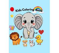 Cute Animals and Birds Coloring Book for Kids
