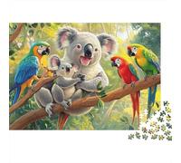 Cute Animals Animals Suitable for Adults And Children Creative Game Extremely Difficult Challenging to Complete 500pcs (52x38cm)