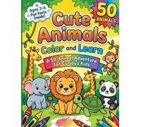 Cute Animals - Color & Learn: Cute Animals - Color & Learn