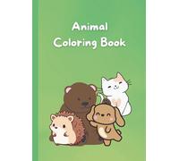 Cute Animals Coloring and Tracing book for Kids: Educational Coloring Pages with Animals and Name Tracing for Preschool Children Ages 3-5 (Preschool Coloring & Tracing Series)