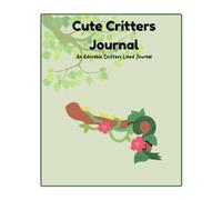 Cute Animals Lined Journal: Whimsical Farm & Woodland Friends Ruled Notebook