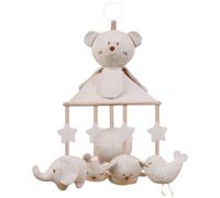 Cute Animals Nursery Mobile - Musical Crib Spinner, Special Skin-Friendly Hardware, Sturdy Soothing Lullaby Device, Novelty Bedside Equipment, Distinctive Guard | Mobile for Girls 0-6 Months