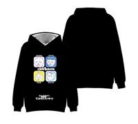 Cute Anime Chiikawa Rabbit Print Cos Rabbit Pattern 3D Digital Printing Kawaii Figure Hoodie Lovely Hachiware Hoody Sweatshirts