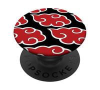 Cute Anime Cloud Japanese Kawaii Manga Art Pattern PopSockets PopGrip: Swappable Grip for Phones & Tablets PopSockets Adhesive PopGrip