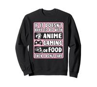 Cute Anime Gaming Food Japanese Anime Otaku Women Girls Sweatshirt