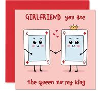 Cute Anniversary Card - Card Love - Romantic Happy Anniversary Card for Girlfriend, 145mm Sweet I Love You Anniversaries Greeting Cards