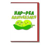 Cute Anniversary Card Funny Pun Peas In A Pod Romantic Him Her Partner Wife Husband Boyfriend Girlfriend A107