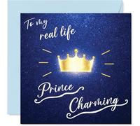 Cute Anniversary Card, Real Prince