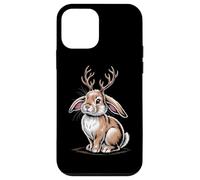 Cute Antlered Bunny Jackalope Woodland Cryptid Case for iPhone 12 mini