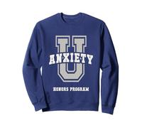 Cute ANXIETY UNIVERSITY Mental Health College Education Sweatshirt