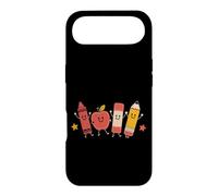 Cute Apple Notebook Pencil Back to School Student Teacher Case for iPhone Air