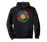 Cute Artist Palette Board Painting Hobby Typography Word Art Pullover Hoodie