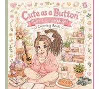 Cute as a Button™: Cute & Cozy Hobbies (Cute as a Button: Cute and Cozy Girl's Coloring Book)