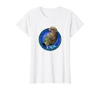 Cute AS A KEA in A CARPARK Kiwi Bird Value Graphic T-Shirt, Women, White, XL