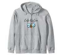 Cute As Can Bee Honey Bee Lover Garden Gift Zip Hoodie