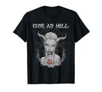 Cute As Hell I Goth Satan Satanism T-Shirt