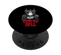 Cute as Hell Lilith Angel of Darkness Gothic PopSockets Adhesive PopGrip