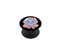 Cute Astronaut Girl Space Character Cosmic Graphic Helmet PopSockets Adhesive PopGrip