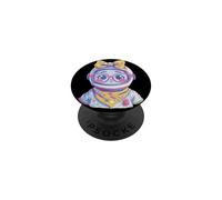 Cute Astronaut Girl Space Character Cosmic Graphic Helmet PopSockets Adhesive PopGrip