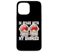 Cute Astronaut Gnome Family Quote In Space With My Gnomies Case for iPhone 13 Pro Max