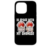 Cute Astronaut Gnome Family Quote In Space With My Gnomies Case for iPhone 14 Pro Max