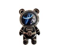Cute Astronaut Phone Stand Holder, Adjustable Tablet Ring Stand with 3D Moving Star Sequins for Girls Women