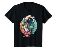 Cute Astronaut Space Explorer Little Boy Toddler T-Shirt