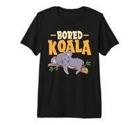 Cute Australian Animal Koala Bears Bored Koala Premium T-Shirt