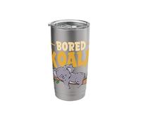 Cute Australian Animal Koala Bears Bored Koala Stainless Steel Insulated Tumbler