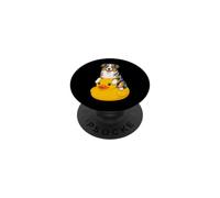 Cute Australian Shepherd Dog Rubber Duck PopSockets Adhesive PopGrip