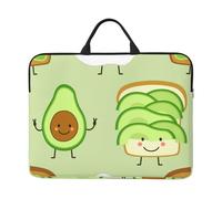 Cute Avocado And Toast And Fied Egg, 14 Inch Laptop Sleeve, Notebook Bag Laptop Case Sleeve Briefcase with Handle