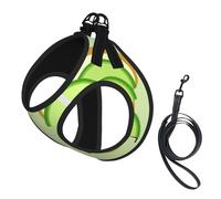 Cute Avocado And Toast And Fied Egg,Pet Harness,Adjustable Reflective Dog Harness,Pet Leash Vest,M