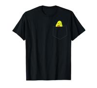 Cute Avocado In The Pocket Vegan Food Avocado In Pocket T-Shirt