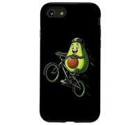 Cute Avocado On Bicycle Funny Guacamole Rider Case for iPhone SE (2020) / 7/8