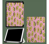 Cute Avocado Pattern Case for 10.9 Inch Ipad 10Th Gen, Dreamy Funny Fruits Cover for Ipad Auto Sleep/Wake Shockproof Protective Case with Pencil Holder