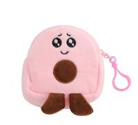 Cute Avocado Plush Coin Purse,Avocado Cartoon Coin Purse,Fruit Small Wallet Coin Purse Cartoon Plush Doll - Fashionable Plush Avocado Bag Pendant, Multifunction, Light pink, Se référer au descriptif