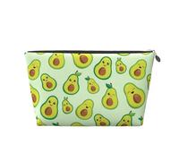 Cute Avocado Printed, Toiletry Pouch Makeup Bag Cosmetic Bag Portable Travel Toiletry Bag