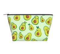 Cute Avocado Printed, Toiletry Pouch Makeup Bag Cosmetic Bag Portable Travel Toiletry Bag