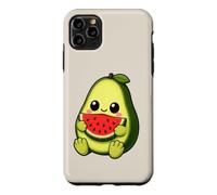 Cute Avocado Watermelon Kawaii Food Cartoon Design Case for iPhone 11 Pro Max