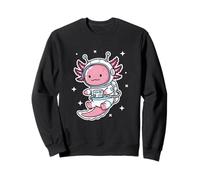 Cute Axolotl Astronaut Space Explorer Sweatshirt