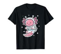 Cute Axolotl Astronaut Space Explorer T-Shirt