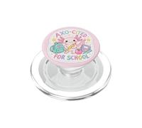 Cute Axolotl Back to School Student Pastel School PopSockets PopGrip for MagSafe